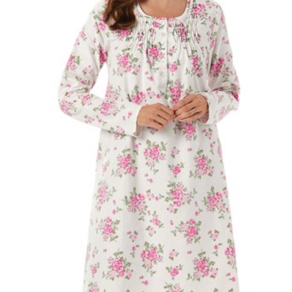 100% cotton flannel nightdress size 1x